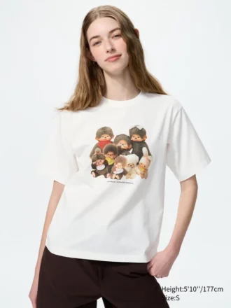 T-shirt graphique Monchhichi UT pour femme