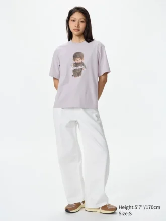 T-shirt graphique Monchhichi UT pour femme