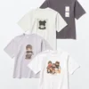 T-shirt graphique Monchhichi UT pour femme