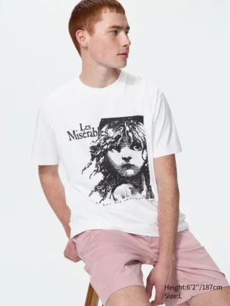 T-shirt graphique « Musical Icons UT » pour homme