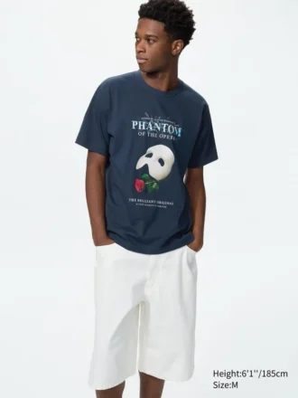 T-shirt graphique « Musical Icons UT » pour homme