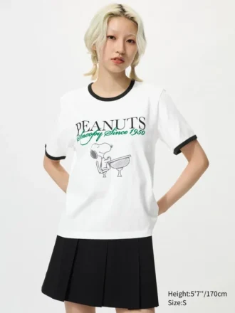 T-shirt graphique Peanuts Ut pour femme