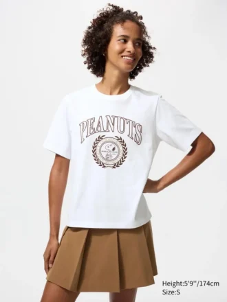 T-shirt graphique Peanuts Ut pour femme