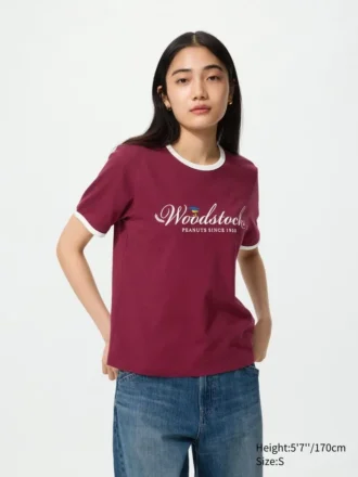 T-shirt graphique Peanuts Ut pour femme