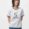 T-shirt graphique Peanuts Ut pour femme