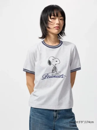 T-shirt graphique Peanuts Ut pour femme