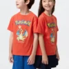 T-shirt graphique Pokamon UT pour enfants