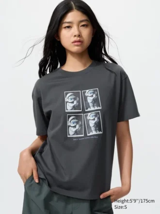 T-shirt graphique Pop Mart UT pour femme