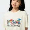 T-shirt graphique Pop Mart UT pour femme