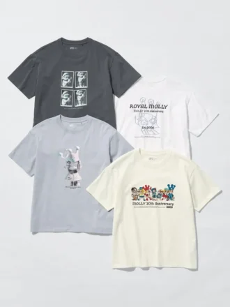 T-shirt graphique Pop Mart UT pour femme