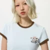 T-shirt graphique pour femme « Cheerful Characters UT »