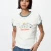 T-shirt graphique pour femme « Cheerful Characters UT »