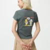 T-shirt graphique pour femme « Cheerful Characters UT »