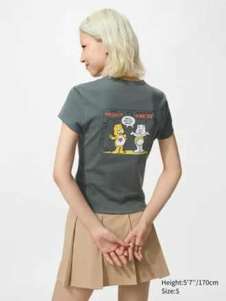 T-shirt graphique pour femme « Cheerful Characters UT »