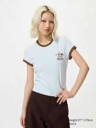T-shirt graphique pour femme « Cheerful Characters UT »