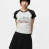 T-shirt graphique pour femme « Cheerful Characters UT »