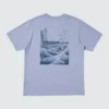 T-shirt graphique unisexe bleu Ut Ukiyo-E