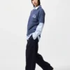 T-shirt graphique unisexe bleu Ut Ukiyo-E