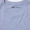 T-shirt graphique unisexe bleu Ut Ukiyo-E