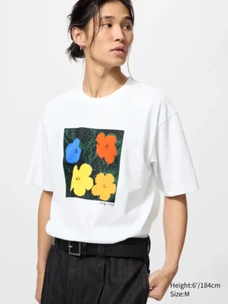 T-shirt graphique unisexe Ny Pop Art UT | Andy Warhol