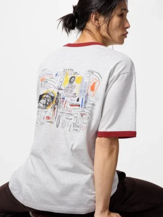 T-shirt graphique unisexe Ny Pop Art UT | Jean-Michel Basquiat