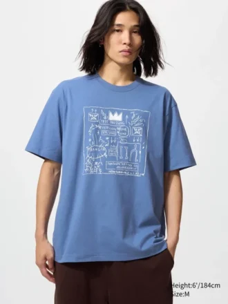 T-shirt graphique unisexe Ny Pop Art UT | Jean-Michel Basquiat