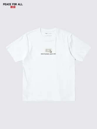 T-shirt graphique unisexe « Peace for All » | Haruki Murakami