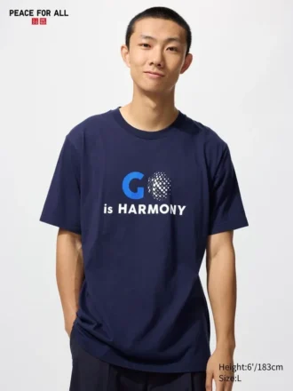 T-shirt graphique unisexe « Peace for All » | Ichiriki