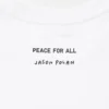 T-shirt graphique unisexe « Peace for All » | Jason Polan