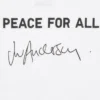 T-shirt graphique unisexe « Peace for All » | JW ANDERSON
