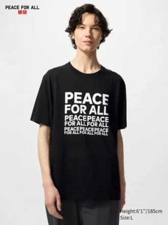 T-shirt graphique unisexe « Peace for All » | Kashiwa Sato