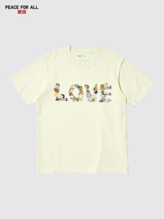 T-shirt graphique unisexe « Peace for All » | Peanuts