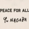 T-shirt graphique unisexe « Peace for All » | Yu Nagaba