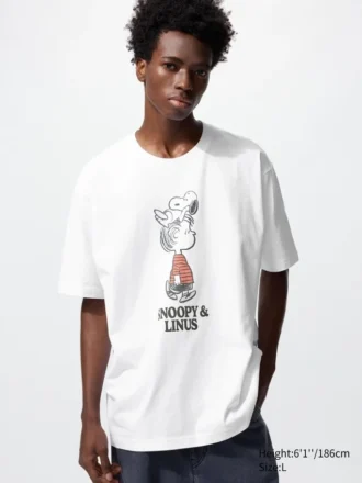 T-shirt graphique unisexe Peanuts UT