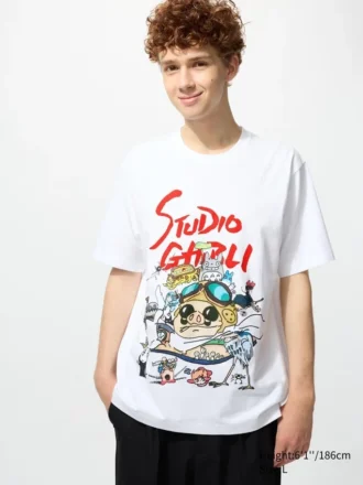 T-shirt graphique unisexe Studio Ghibli UT