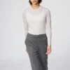 T-shirt HEATTECH en mélange de cachemire pour femme | Extra chaud