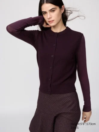 T-shirt HEATTECH en mélange de cachemire pour femme | Extra chaud