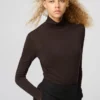 T-shirt HEATTECH en mélange de cachemire pour femme | Extra chaud | Pulls à col roulé