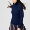 T-shirt HEATTECH en mélange de cachemire pour femme | Extra chaud | Pulls à col roulé