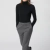 T-shirt HEATTECH en mélange de cachemire pour femme | Extra chaud | Pulls à col roulé