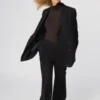 T-shirt HEATTECH en mélange de cachemire pour femme | Extra chaud | Pulls à col roulé