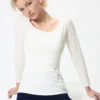 T-shirt HEATTECH pour femme | Encolure dégagée