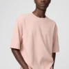 T-shirt oversize unisexe en coton AIRism | Manches courtes