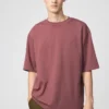 T-shirt oversize unisexe en coton AIRism | Manches courtes