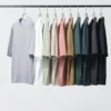 T-shirt oversize unisexe en coton AIRism | Manches courtes