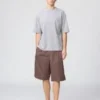 T-shirt oversize unisexe en coton AIRism | Manches courtes