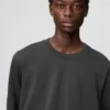 T-shirt unisexe AIRism en coton rayé