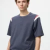 T-shirt unisexe à col Henley