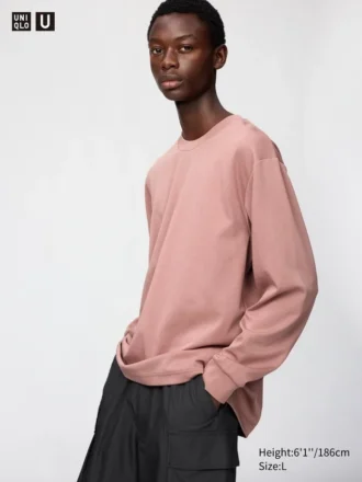 T-shirt unisexe en coton AIRism | T-shirts manches longues