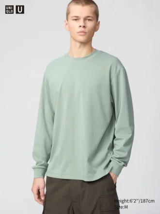 T-shirt unisexe en coton AIRism | T-shirts manches longues